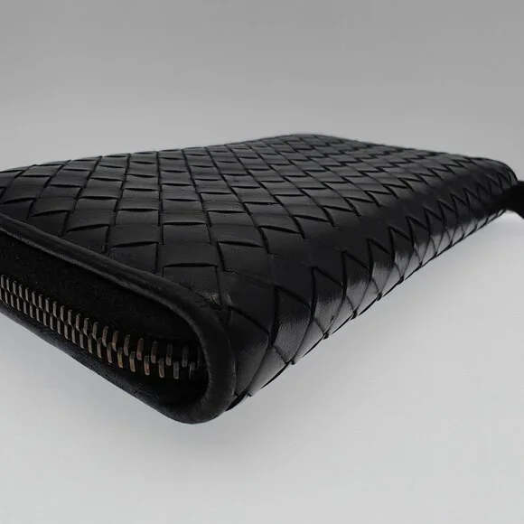 Bottega Veneta Intrecciato Leather Zip Long Wallet - Picture 6 of 11